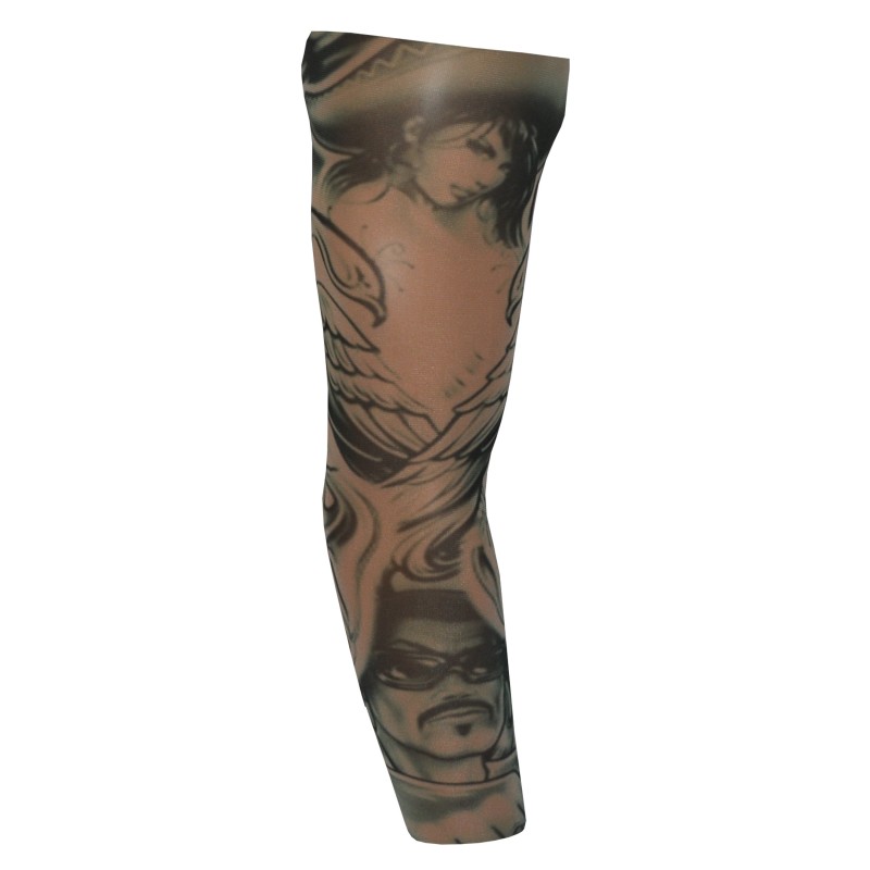 Fake Tattoo Arm Sleeve Female Pin-Up Design (T27)